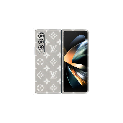 Samsung M/F/Note/Flip and C Phone Skins (All Models) - Luxury Brands Logo - Transparent Finish (T-07) Samsung Galaxy Z Fold 4