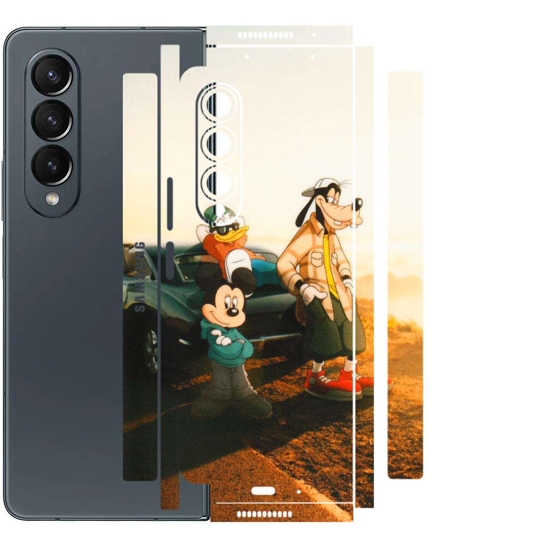 Samsung M/F/Note/Flip and C Phone Skins (All Models) - Hello Mr. Goofy - Transparent Finish (T-13) Samsung Galaxy Z Fold 4