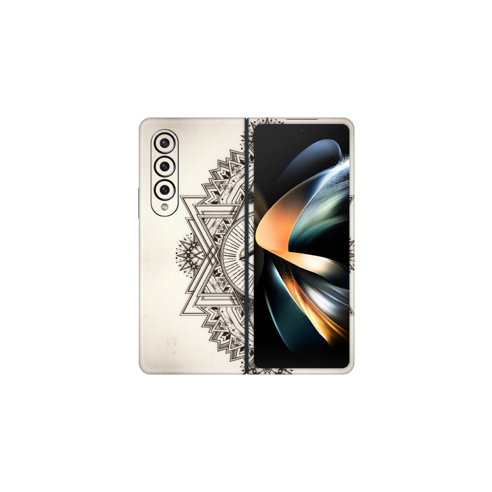 Samsung M/F/Note/Flip and C Phone Skins (All Models) - Illuminati Great Eye - Transparent Finish (T-14) Samsung Galaxy Z Fold 4
