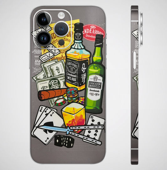 Casino Vibes 3D Textured Phone Skin