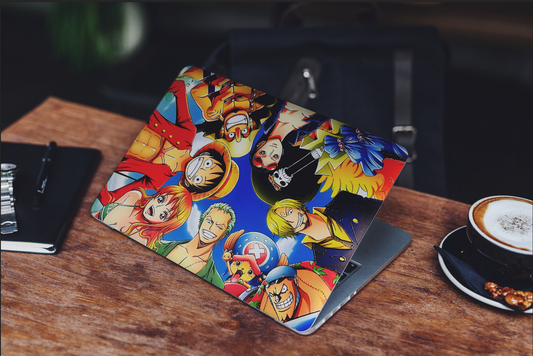 One Piece Team 3D Textured Laptop Skin