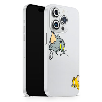 Cute Tom And Jerry 3D Textured Phone Skin