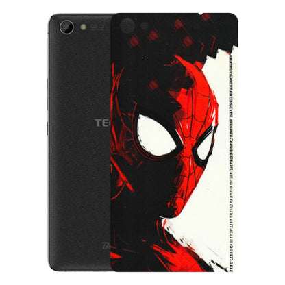 Tecno Phone Skins (All Models) - Spiderman Killer Face - 3D Embossed Finish (L-17) Tecno Boom J8