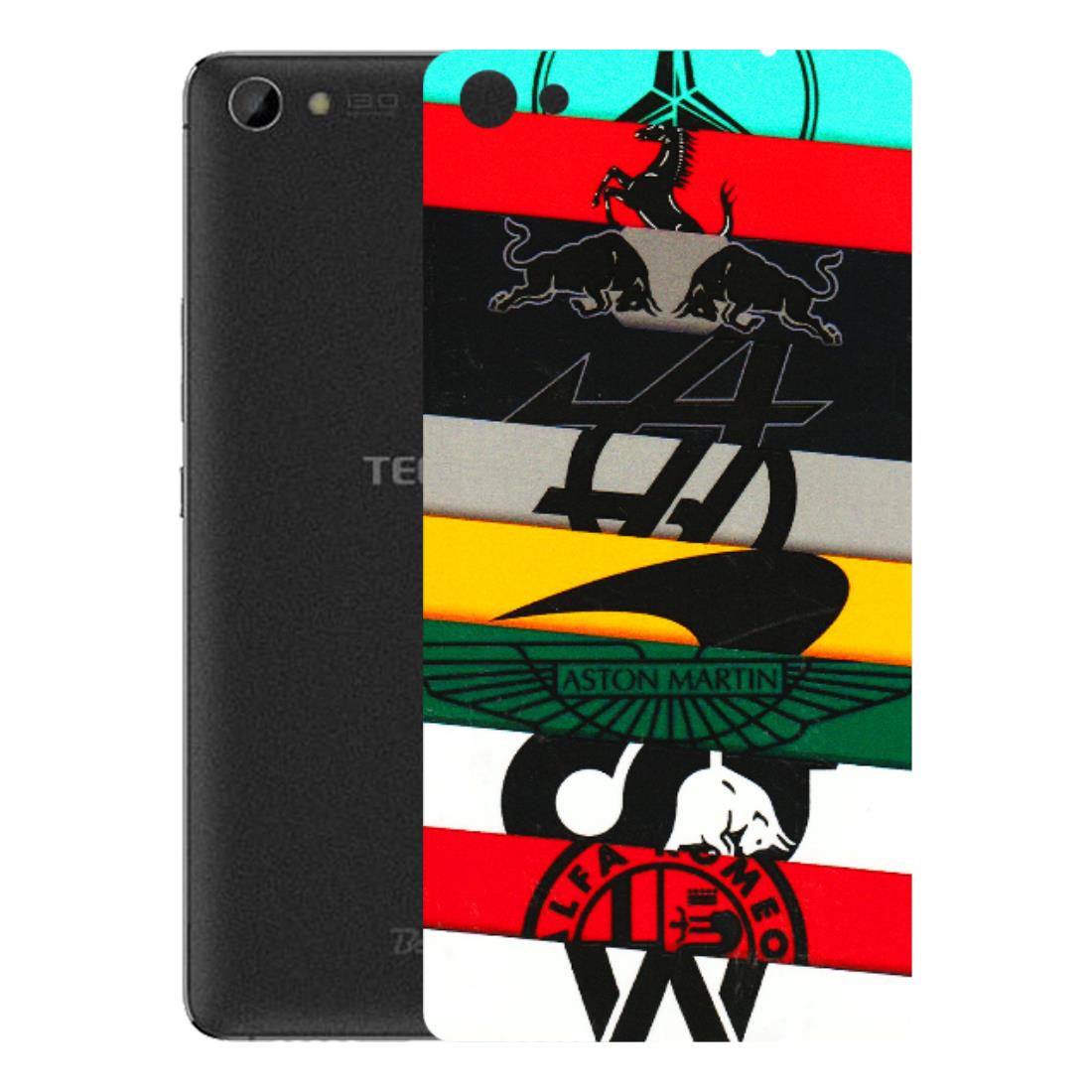 Tecno Phone Skins (All Models) - Multi Designer Brands - 3D Embossed Finish (L-187) Tecno Boom J8