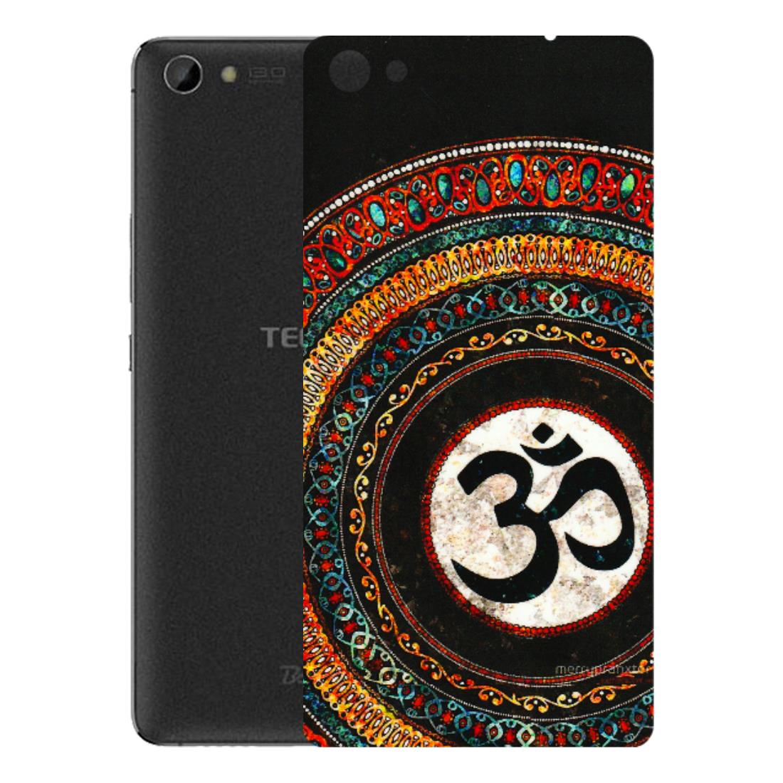 Tecno Phone Skins (All Models) - Aum Chant Abstract - 3D Embossed Finish (L-42) Tecno Boom J8