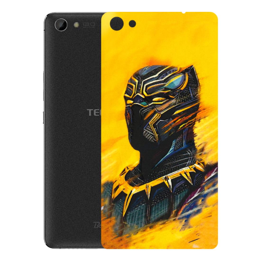 Tecno Phone Skins (All Models) - Yellow Panther - 3D Embossed Finish (L-54) Tecno Boom J8