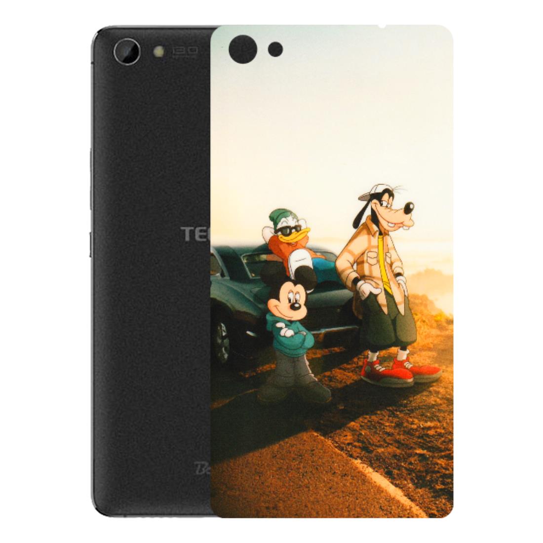 Tecno Phone Skins (All Models) - Hello Mr. Goofy - Transparent Finish (T-13) Tecno Boom J8