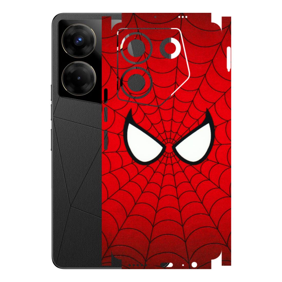 Tecno Phone Skins (All Models) - Spidey Eyes - 3D Embossed Finish (L-257) Tecno Camon 20 Pro