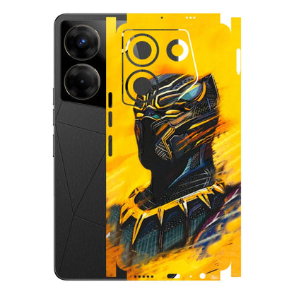 Tecno Phone Skins (All Models) - Yellow Panther - 3D Embossed Finish (L-54) Tecno Camon 20 Pro