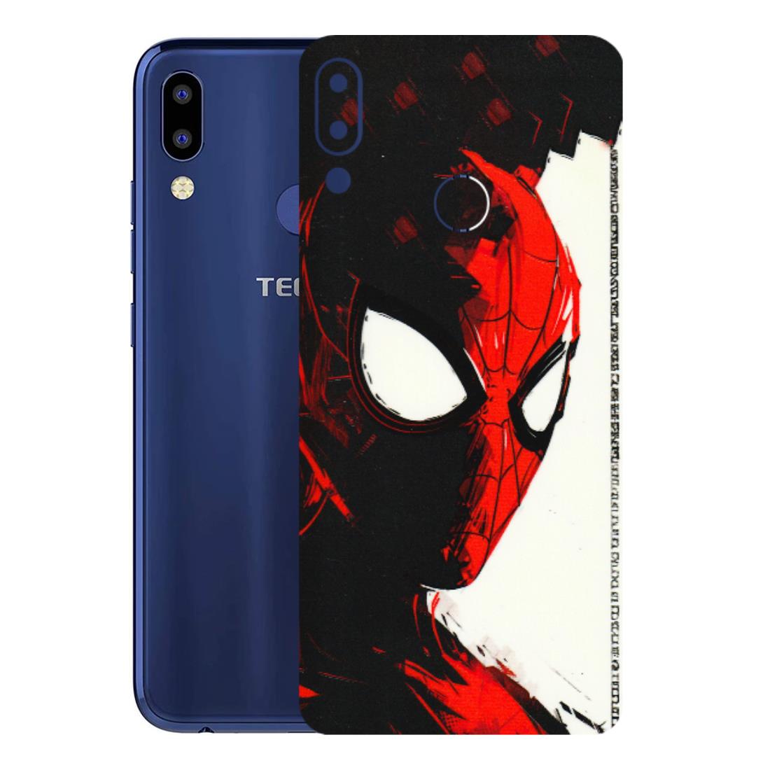 Tecno Phone Skins (All Models) - Spiderman Killer Face - 3D Embossed Finish (L-17) Tecno Camon i2