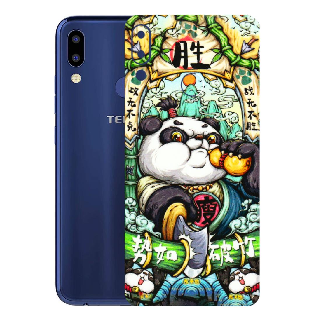 Tecno Phone Skins (All Models) - Royal Rich Panda - 3D Embossed Finish (L-170) Tecno Camon i2