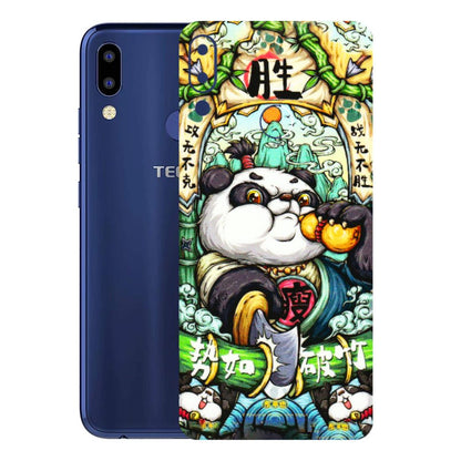Tecno Phone Skins (All Models) - Royal Rich Panda - 3D Embossed Finish (L-170) Tecno Camon i2