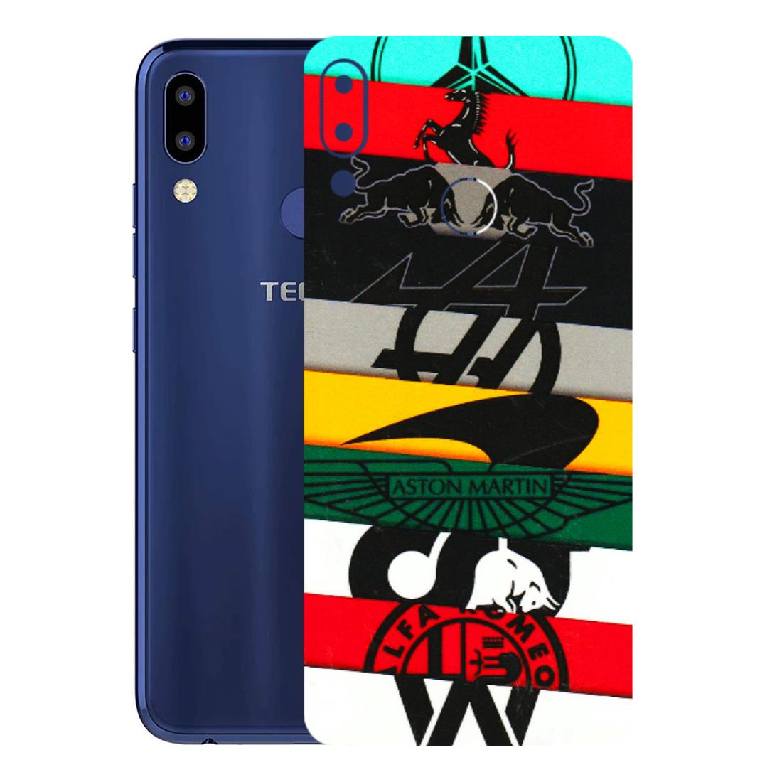 Tecno Phone Skins (All Models) - Multi Designer Brands - 3D Embossed Finish (L-187) Tecno Camon i2