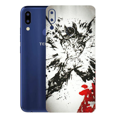 Tecno Phone Skins (All Models) - DBZ - 3D Embossed Finish (L-206) Tecno Camon i2