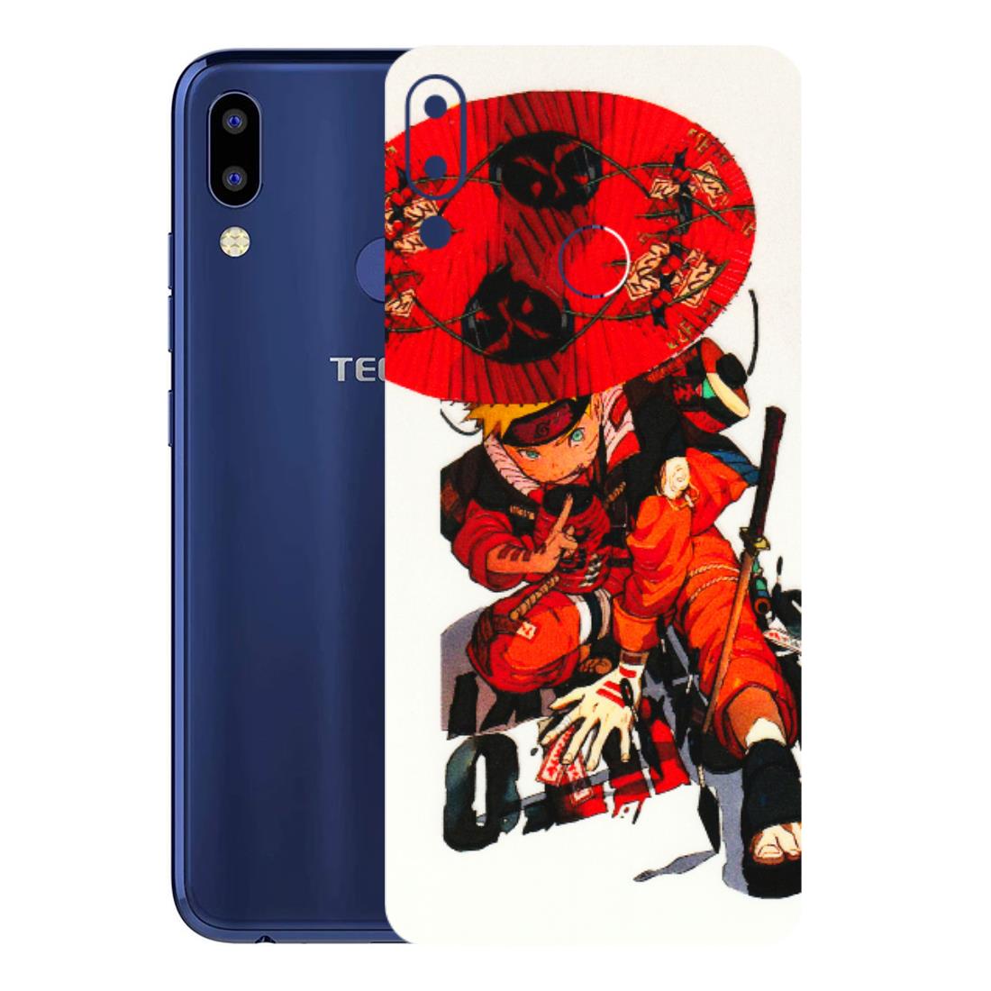 Tecno Phone Skins (All Models) - Naruto - 3D Embossed Finish (L-208) Tecno Camon i2