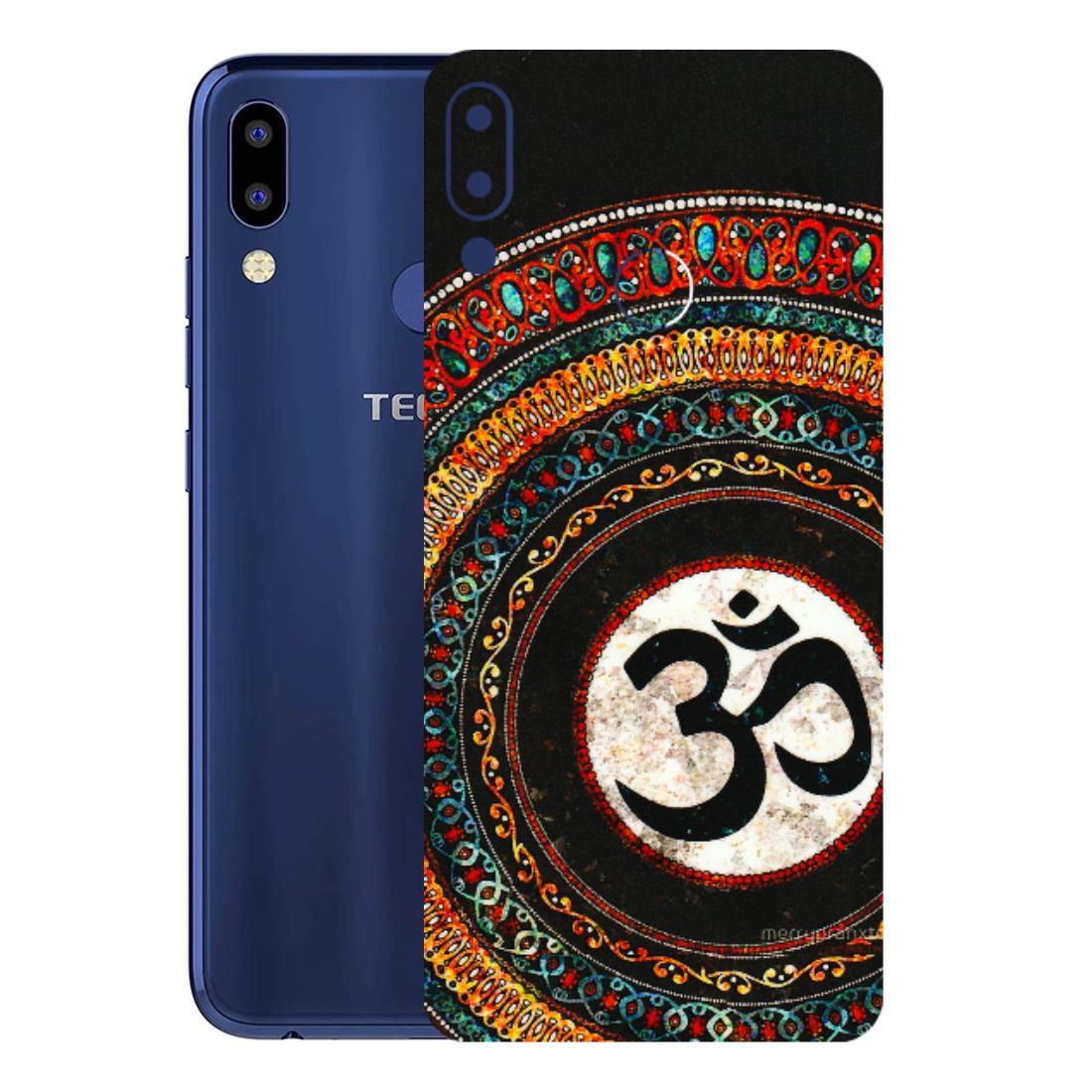 Tecno Phone Skins (All Models) - Aum Chant Abstract - 3D Embossed Finish (L-42) Tecno Camon i2