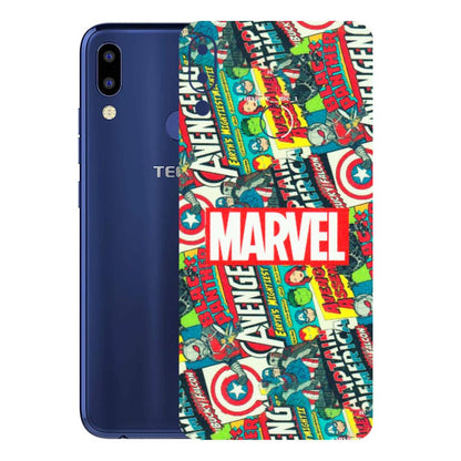 Tecno Phone Skins (All Models) - Marvel Comic Lover - Matte Finish (M-30) Tecno Camon i2