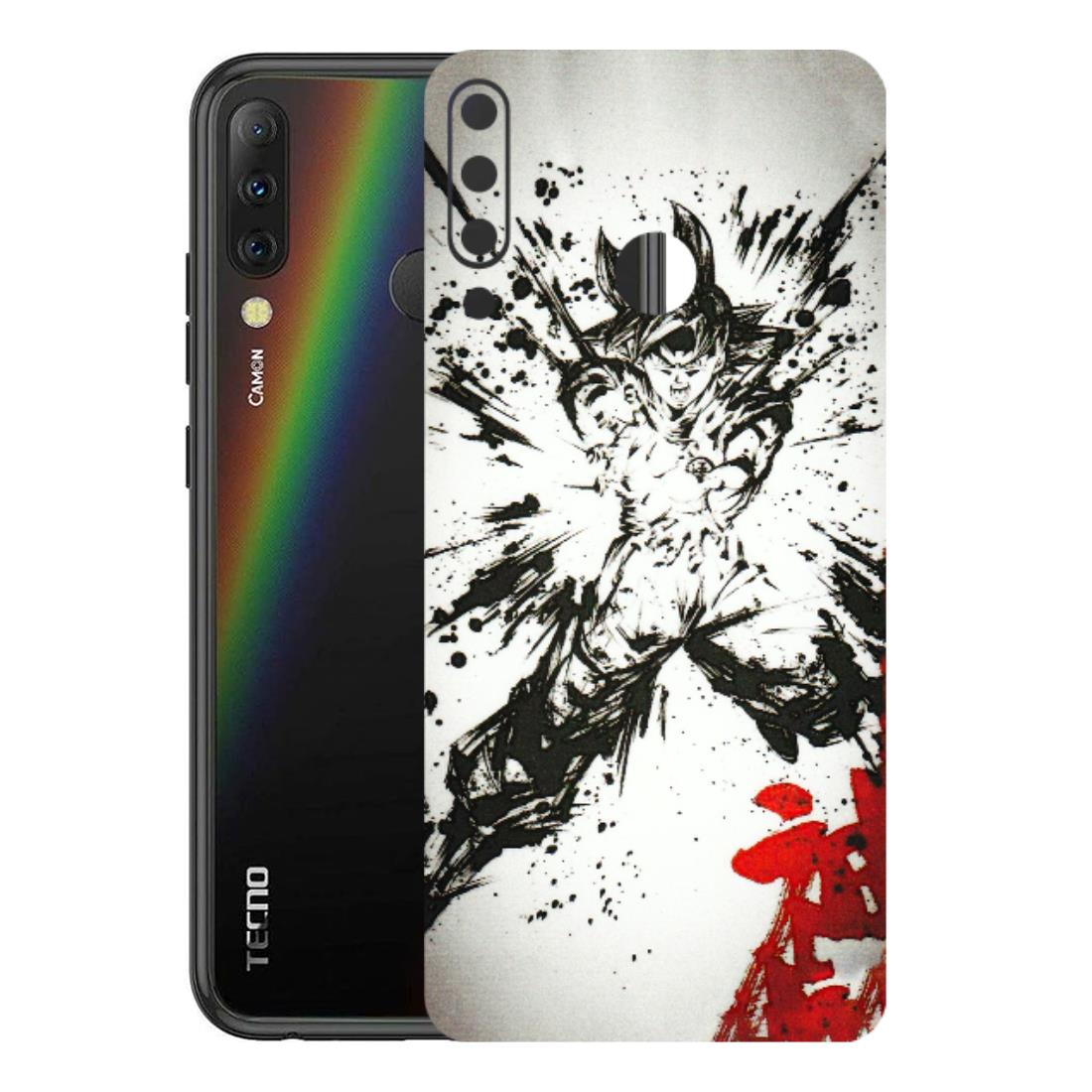 Tecno Phone Skins (All Models) - DBZ - 3D Embossed Finish (L-206) Tecno Camon i4