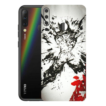 Tecno Phone Skins (All Models) - DBZ - 3D Embossed Finish (L-206) Tecno Camon i4