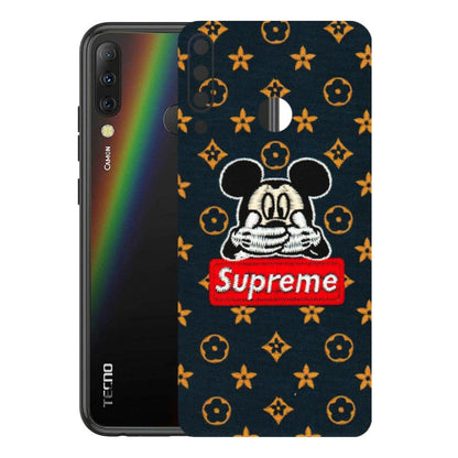 Tecno Phone Skins (All Models) - Mickey Supreme - Matte Finish (M-83) Tecno Camon i4