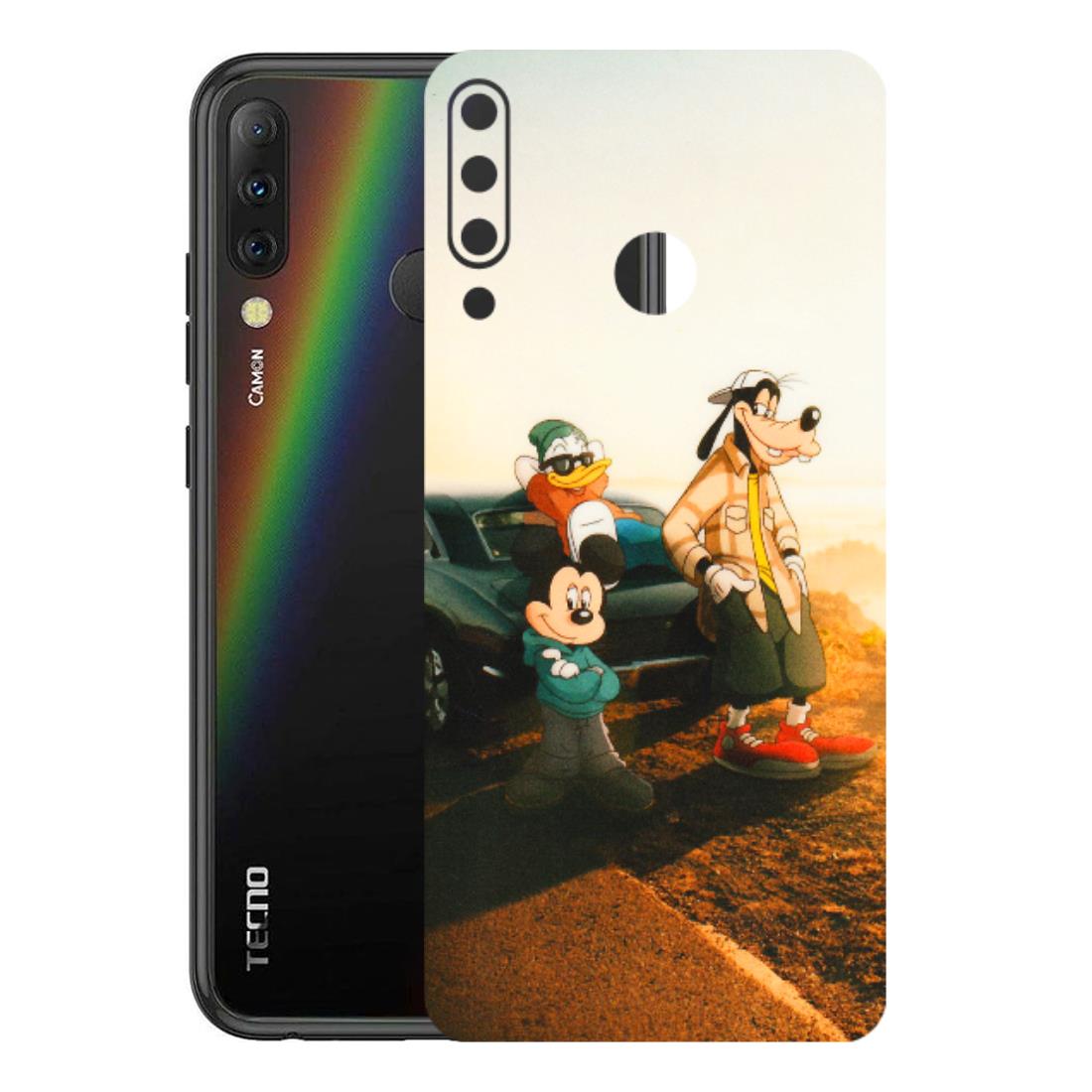 Tecno Phone Skins (All Models) - Hello Mr. Goofy - Transparent Finish (T-13) Tecno Camon i4