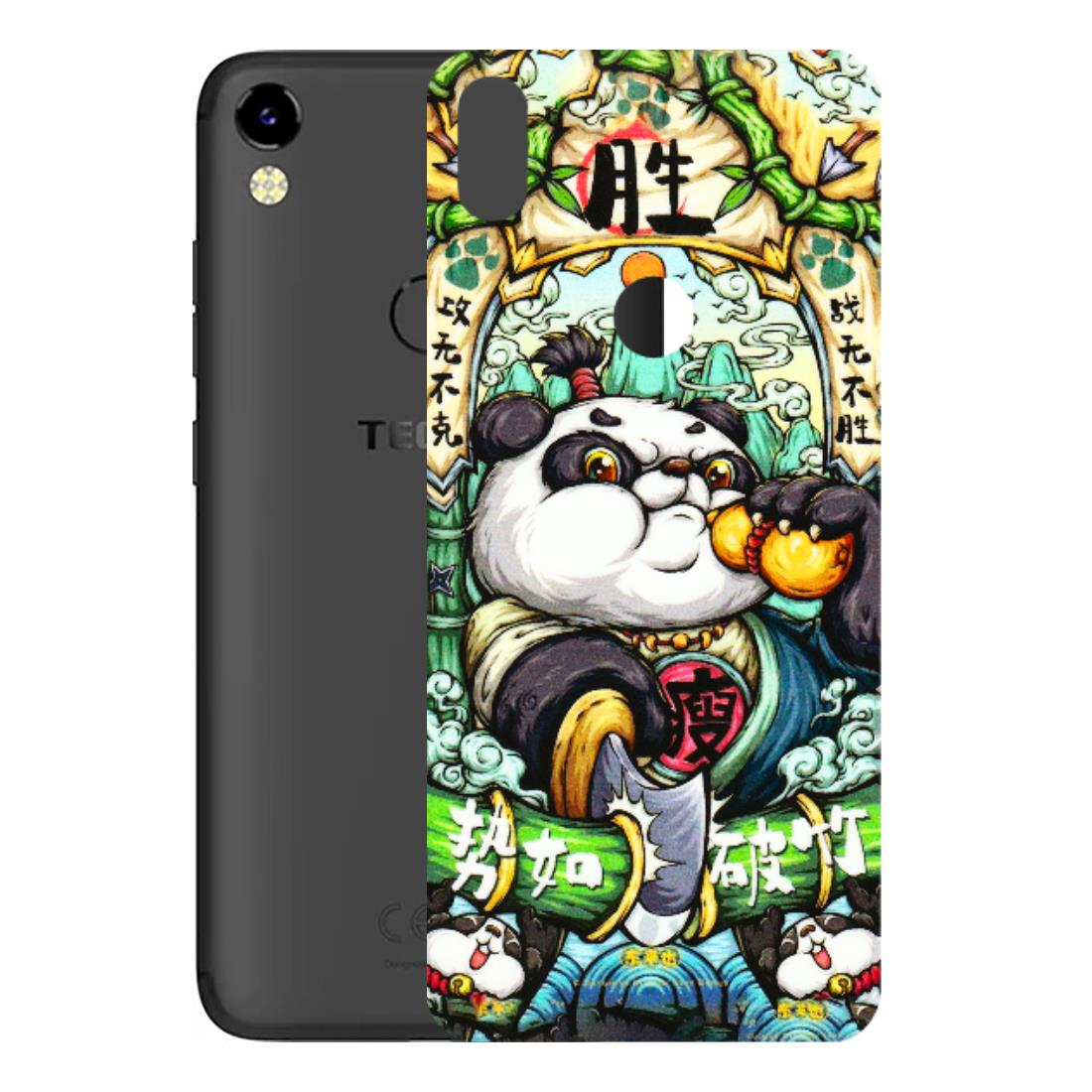 Tecno Phone Skins (All Models) - Royal Rich Panda - 3D Embossed Finish (L-170) Tecno Camon i Air