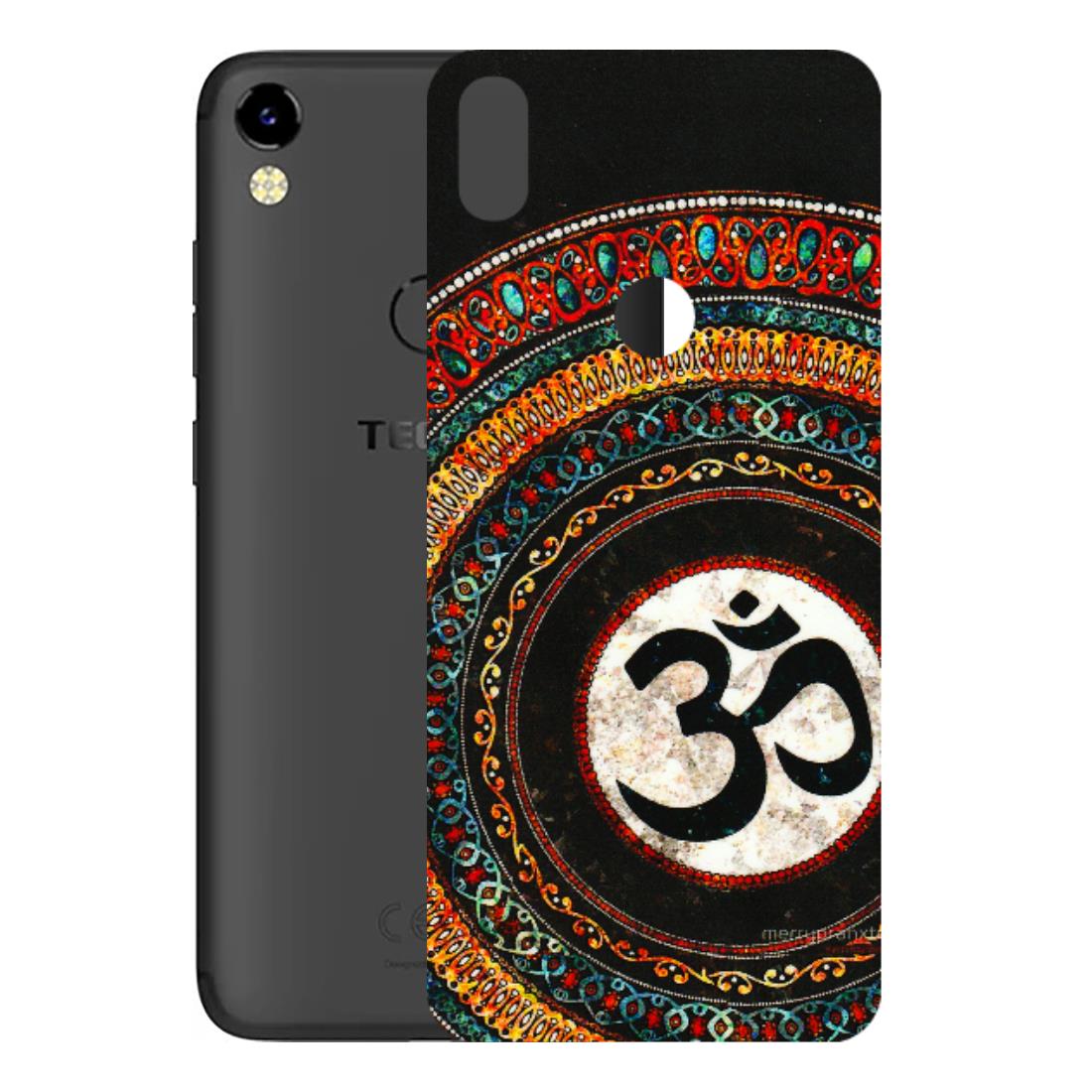 Tecno Phone Skins (All Models) - Aum Chant Abstract - 3D Embossed Finish (L-42) Tecno Camon i Air