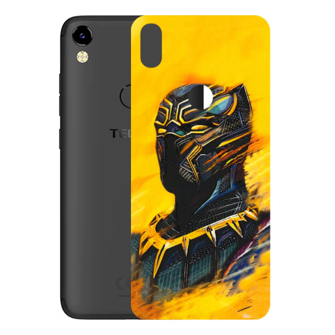 Tecno Phone Skins (All Models) - Yellow Panther - 3D Embossed Finish (L-54) Tecno Camon i Air