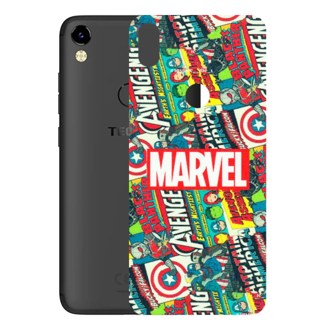 Tecno Phone Skins (All Models) - Marvel Comic Lover - Matte Finish (M-30) Tecno Camon i Air
