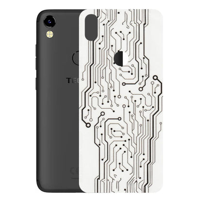 Tecno Phone Skins (All Models) - Tech Circuits - Transparent Finish (T-03) Tecno Camon i Air