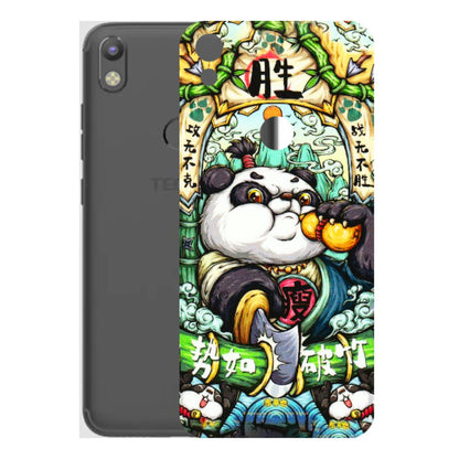 Tecno Phone Skins (All Models) - Royal Rich Panda - 3D Embossed Finish (L-170) Tecno Camon i