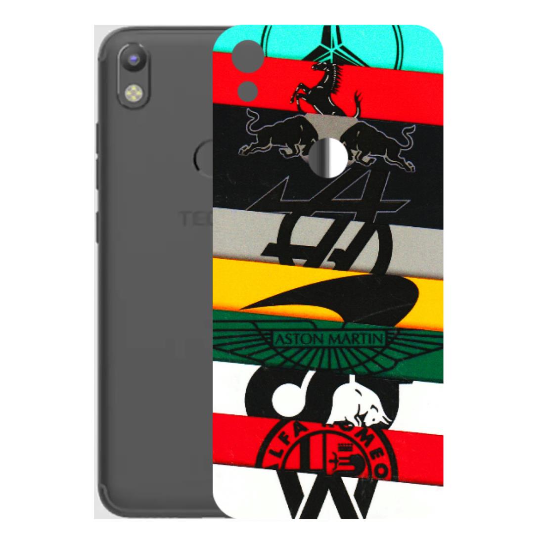 Tecno Phone Skins (All Models) - Multi Designer Brands - 3D Embossed Finish (L-187) Tecno Camon i