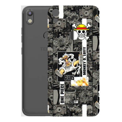 Tecno Phone Skins (All Models) - Cuffy Anime MonkeyCamic - 3D Embossed Finish (L-242) Tecno Camon i