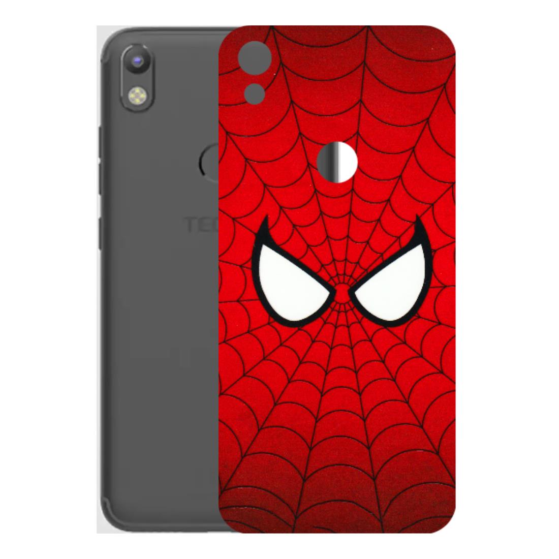 Tecno Phone Skins (All Models) - Spidey Eyes - 3D Embossed Finish (L-257) Tecno Camon i