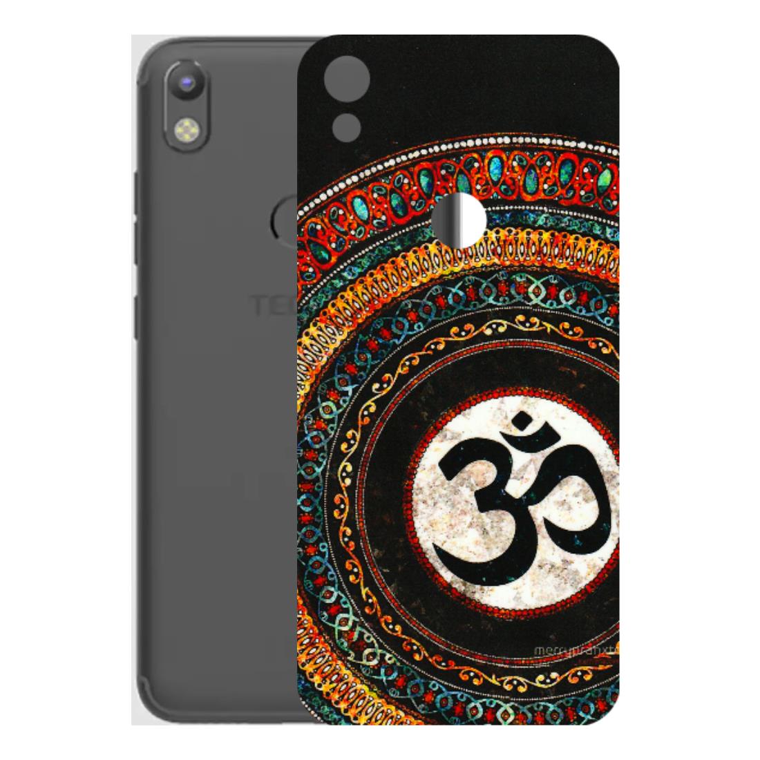 Tecno Phone Skins (All Models) - Aum Chant Abstract - 3D Embossed Finish (L-42) Tecno Camon i