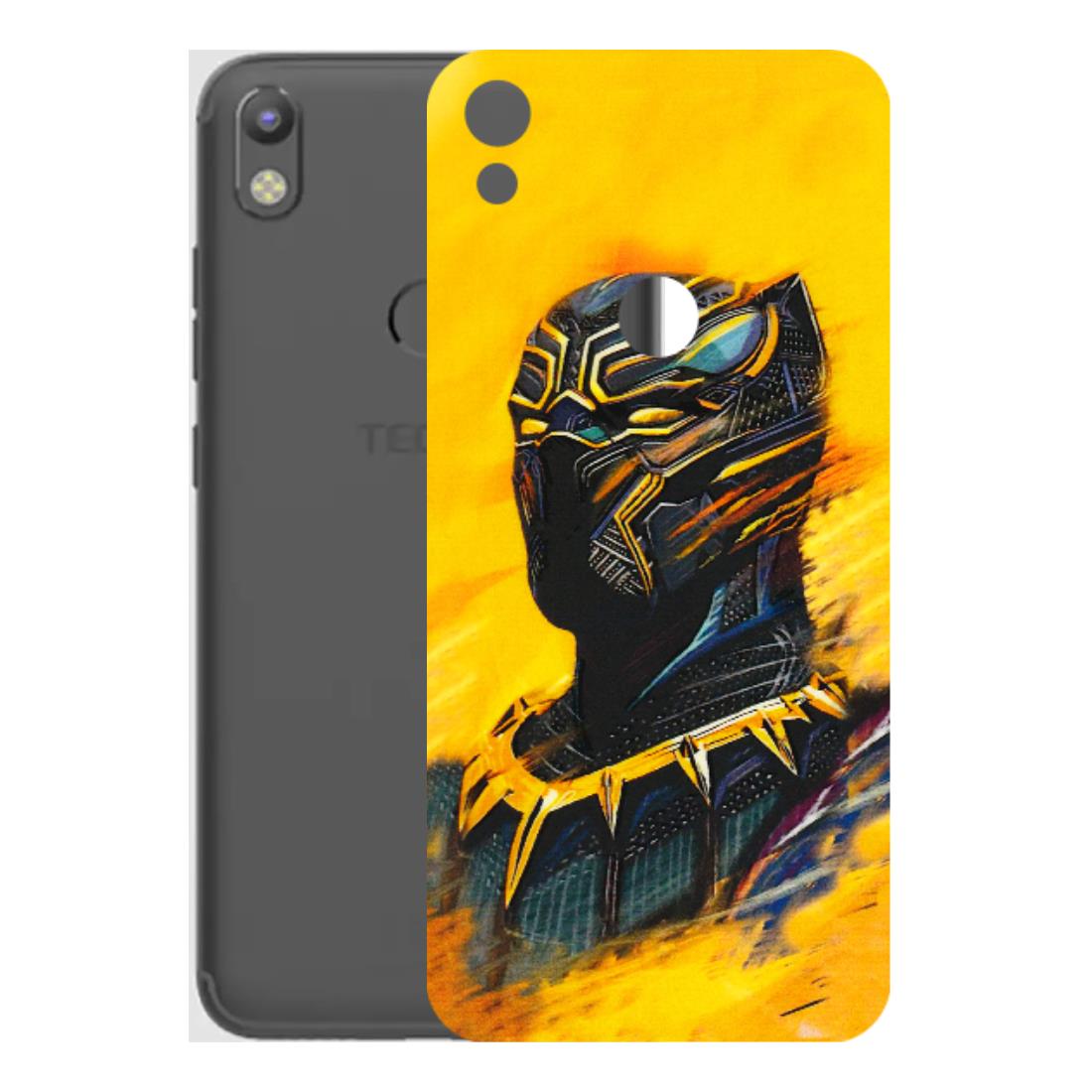 Tecno Phone Skins (All Models) - Yellow Panther - 3D Embossed Finish (L-54) Tecno Camon i