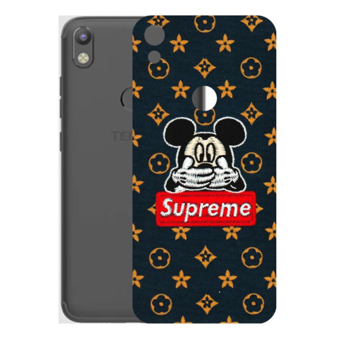 Tecno Phone Skins (All Models) - Mickey Supreme - Matte Finish (M-83) Tecno Camon i