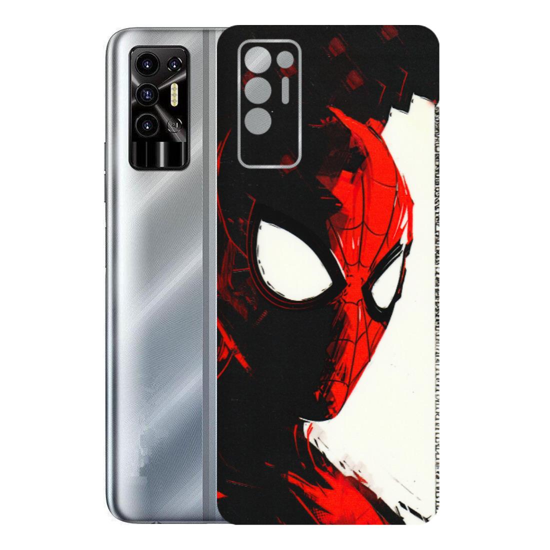 Tecno Phone Skins (All Models) - Spiderman Killer Face - 3D Embossed Finish (L-17) Tecno Pova 2