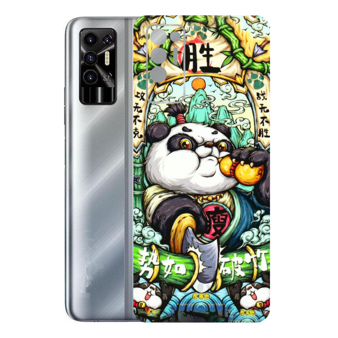 Tecno Phone Skins (All Models) - Royal Rich Panda - 3D Embossed Finish (L-170) Tecno Pova 2
