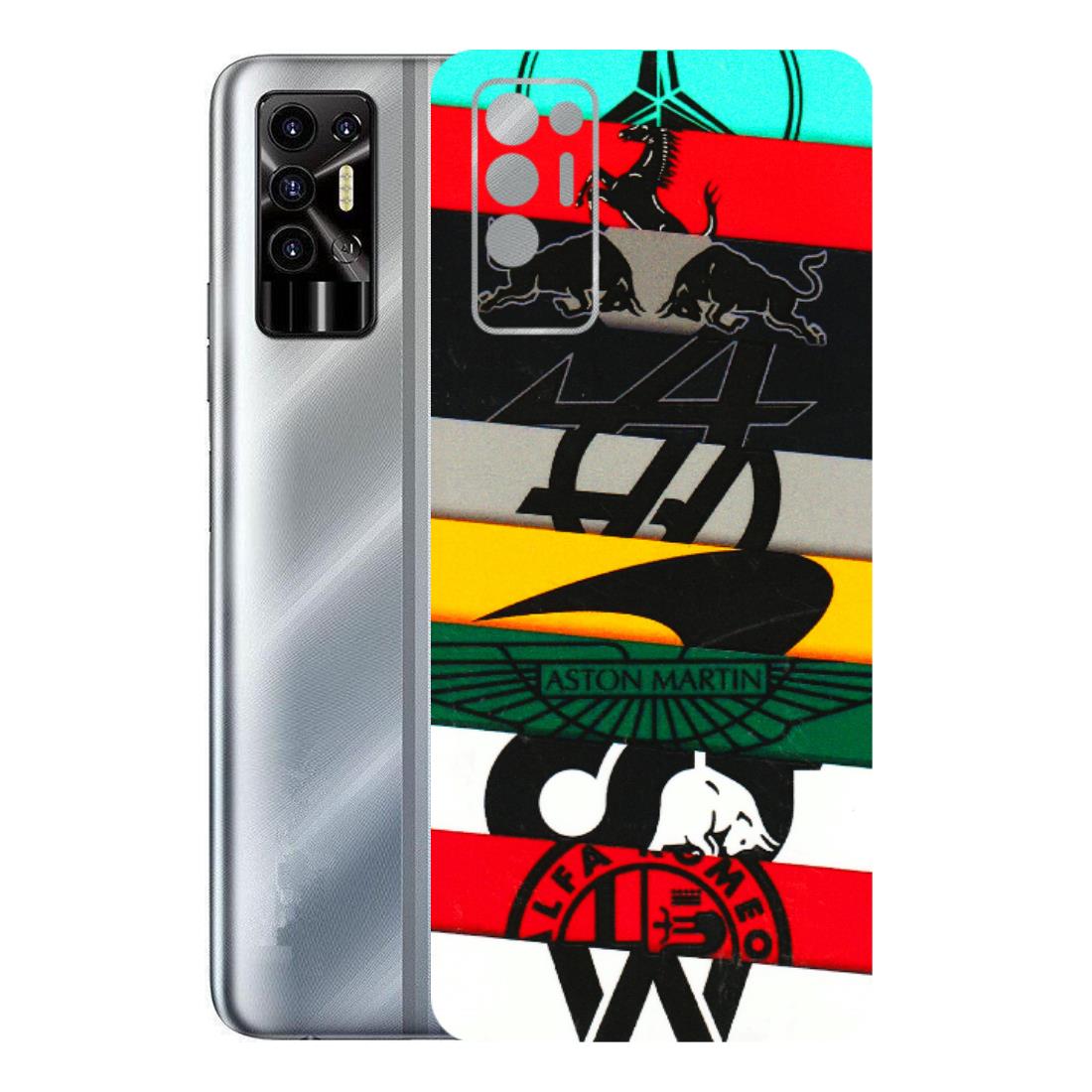 Tecno Phone Skins (All Models) - Multi Designer Brands - 3D Embossed Finish (L-187) Tecno Pova 2