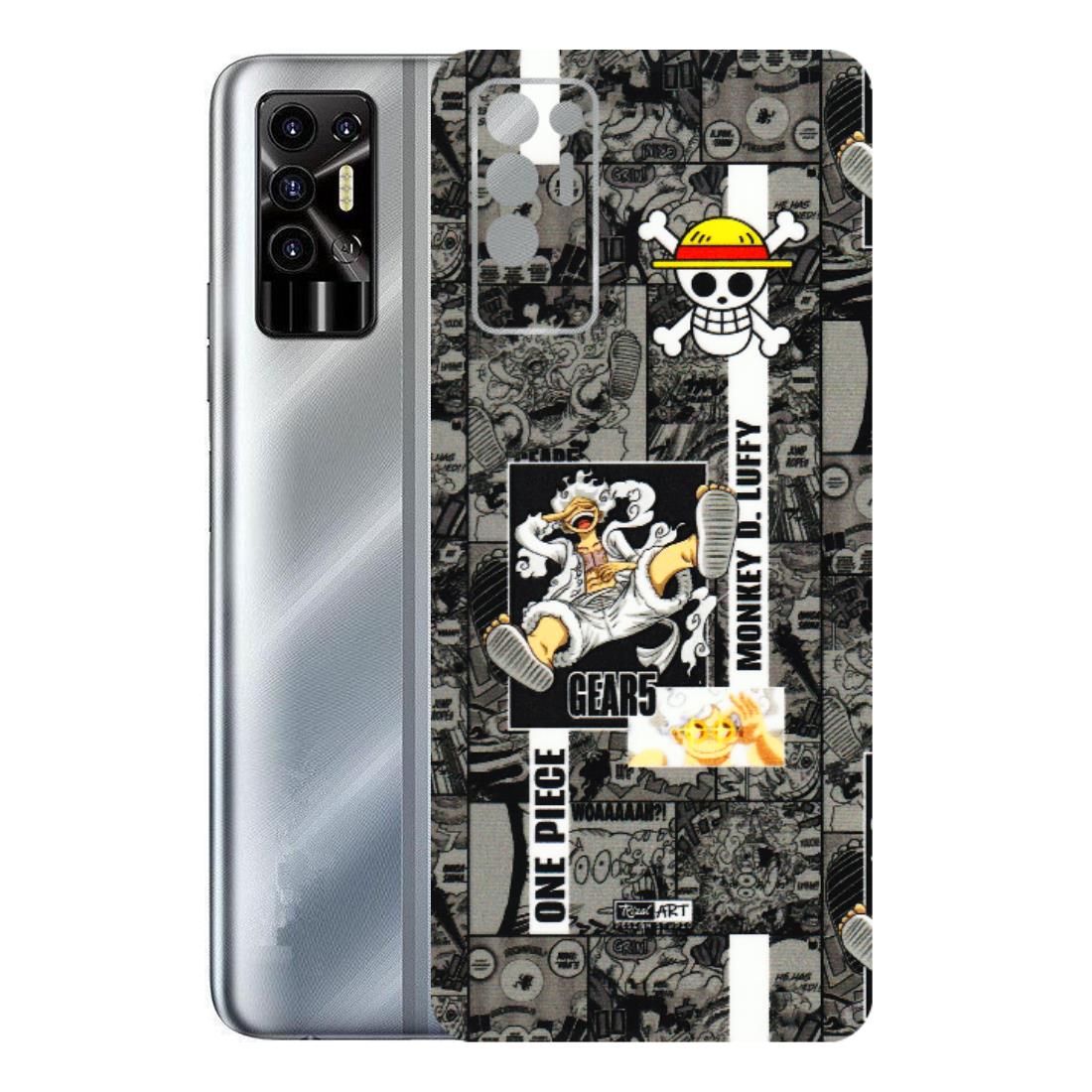 Tecno Phone Skins (All Models) - Cuffy Anime MonkeyCamic - 3D Embossed Finish (L-242) Tecno Pova 2