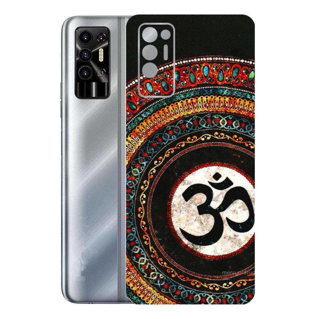 Tecno Phone Skins (All Models) - Aum Chant Abstract - 3D Embossed Finish (L-42) Tecno Pova 2