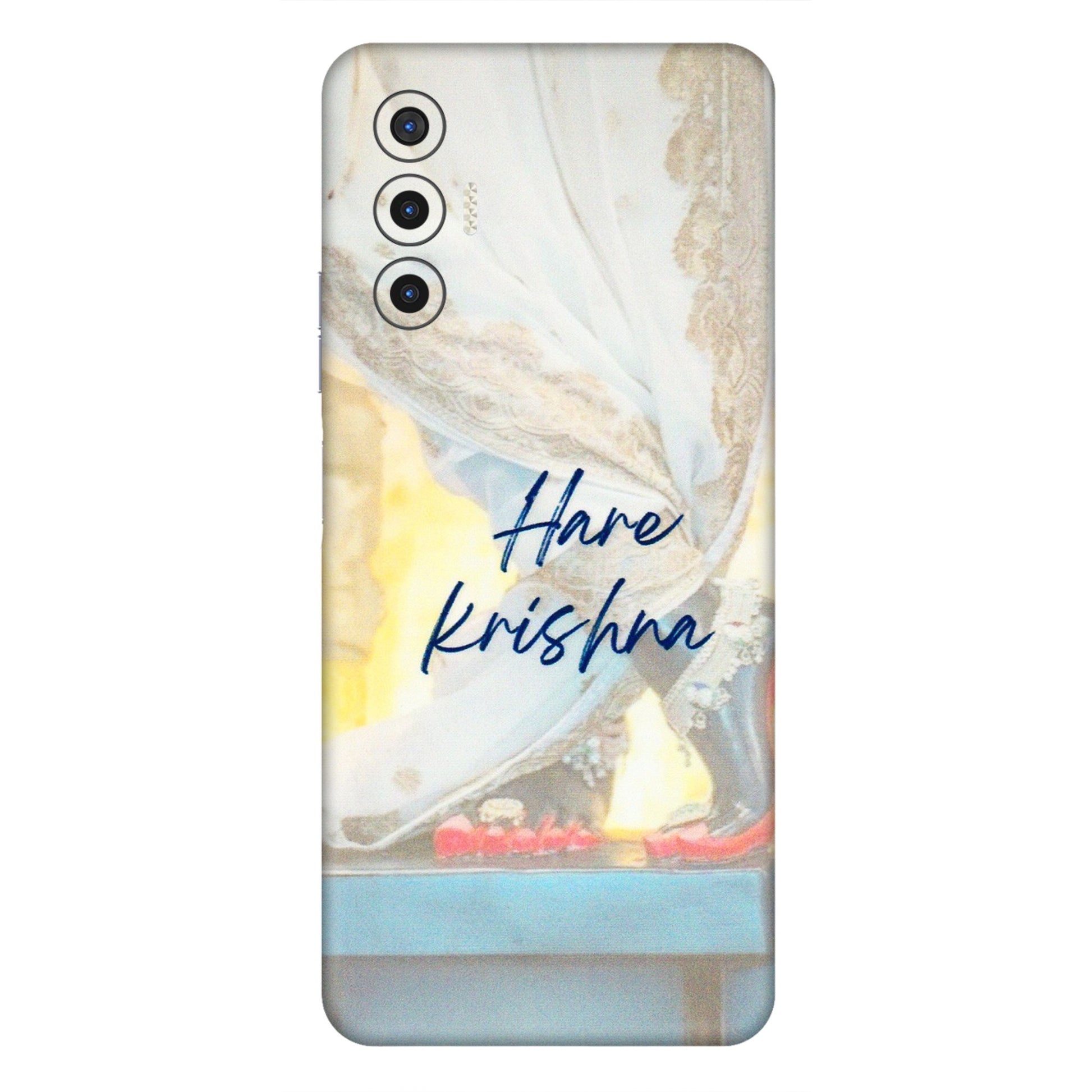 Tecno Phone Skins (All Models) - Hare Krishna - 3D Embossed Finish (L-03) Tecno Pova 3