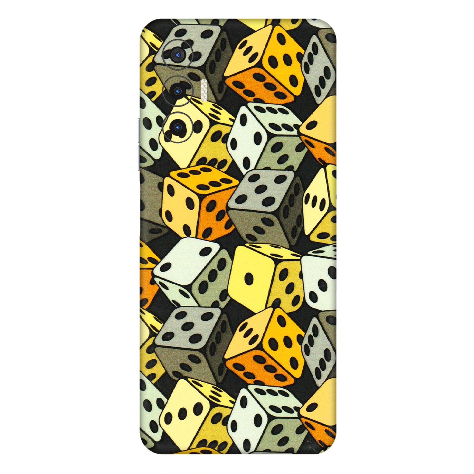 Tecno Phone Skins (All Models) - Dices Of Life - 3D Embossed Finish (L-04) Tecno Pova 3