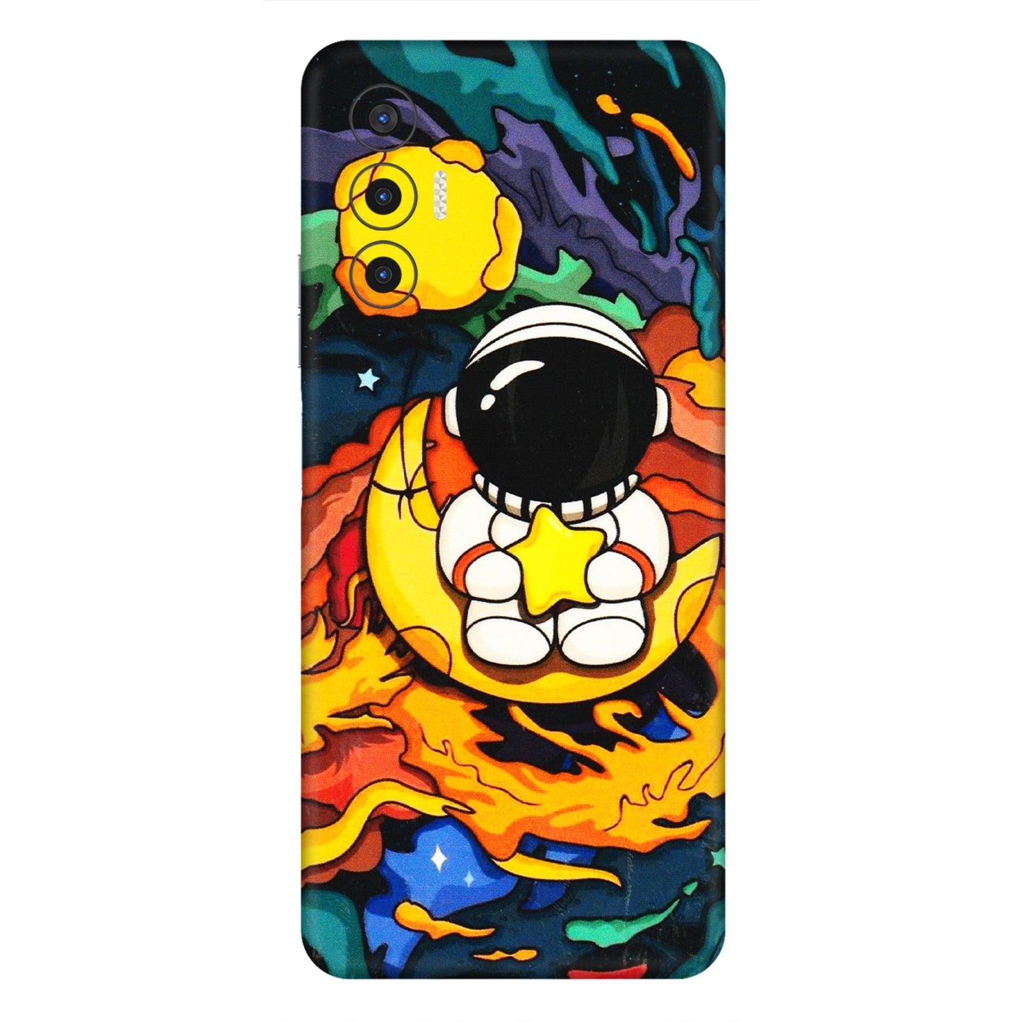 Tecno Phone Skins (All Models) - Baby Astronaut - 3D Embossed Finish (L-197) Tecno Pova 3