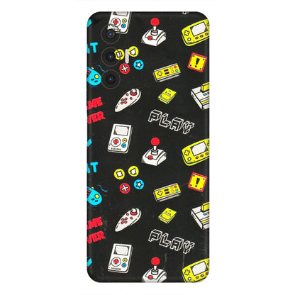 Tecno Phone Skins (All Models) - Gaming Doodles - 3D Embossed Finish (L-224) Tecno Pova 3