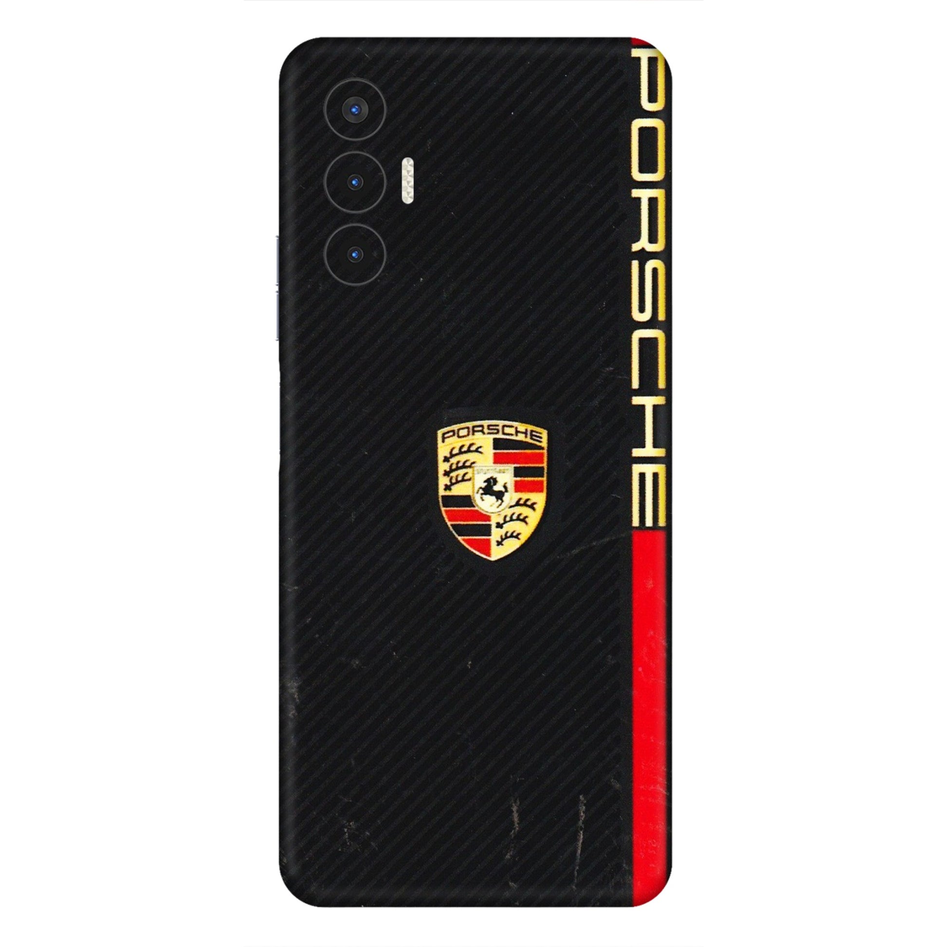 Tecno Phone Skins (All Models) - Premium Porsche - 3D Embossed Finish (L-225) Tecno Pova 3