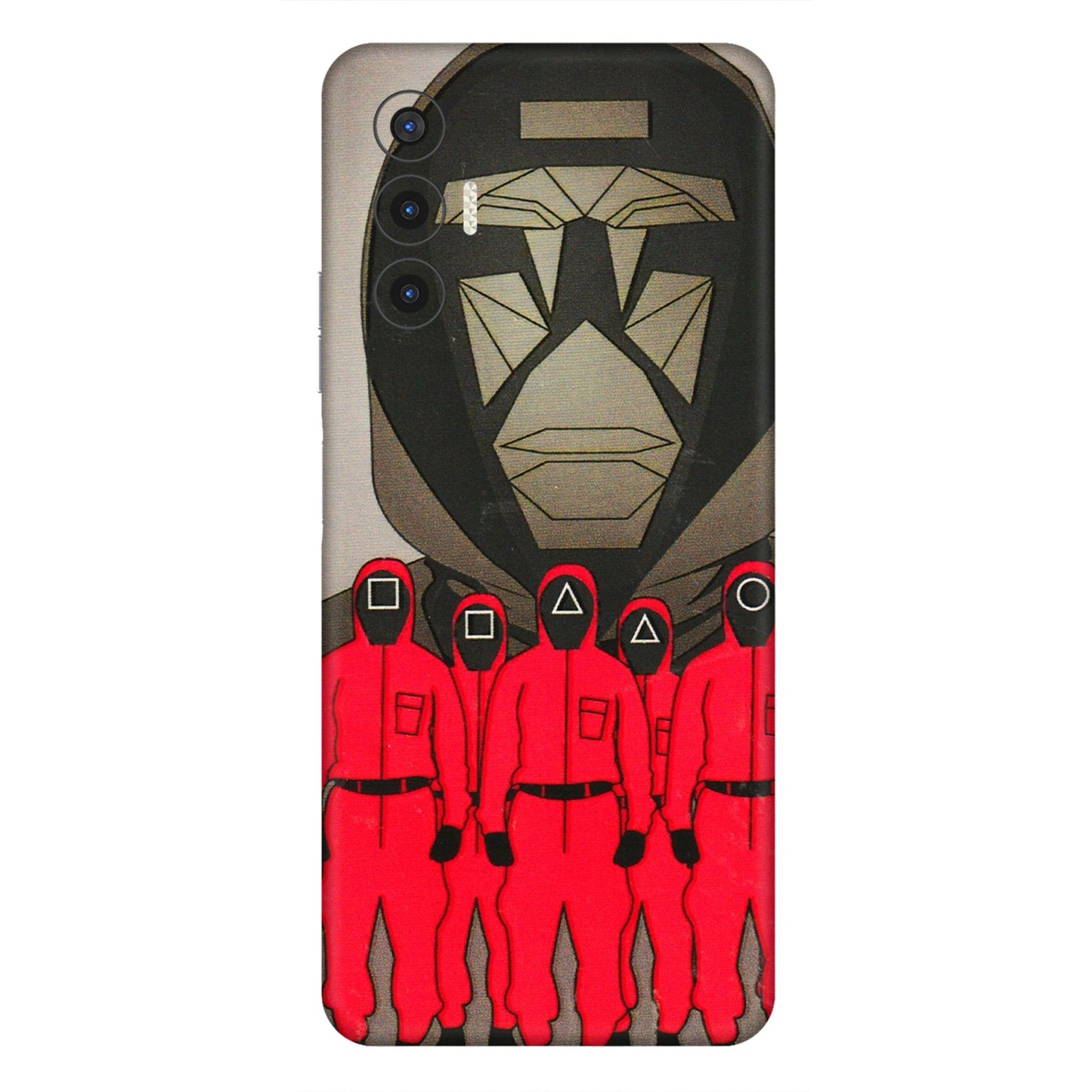 Tecno Phone Skins (All Models) - Squid Game Hero - 3D Embossed Finish (L-245) Tecno Pova 3