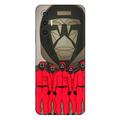 Tecno Phone Skins (All Models) - Squid Game Hero - 3D Embossed Finish (L-245) Tecno Pova 3