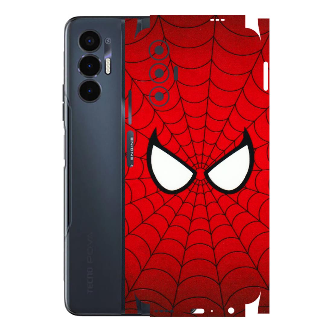 Tecno Phone Skins (All Models) - Spidey Eyes - 3D Embossed Finish (L-257) Tecno Pova 3